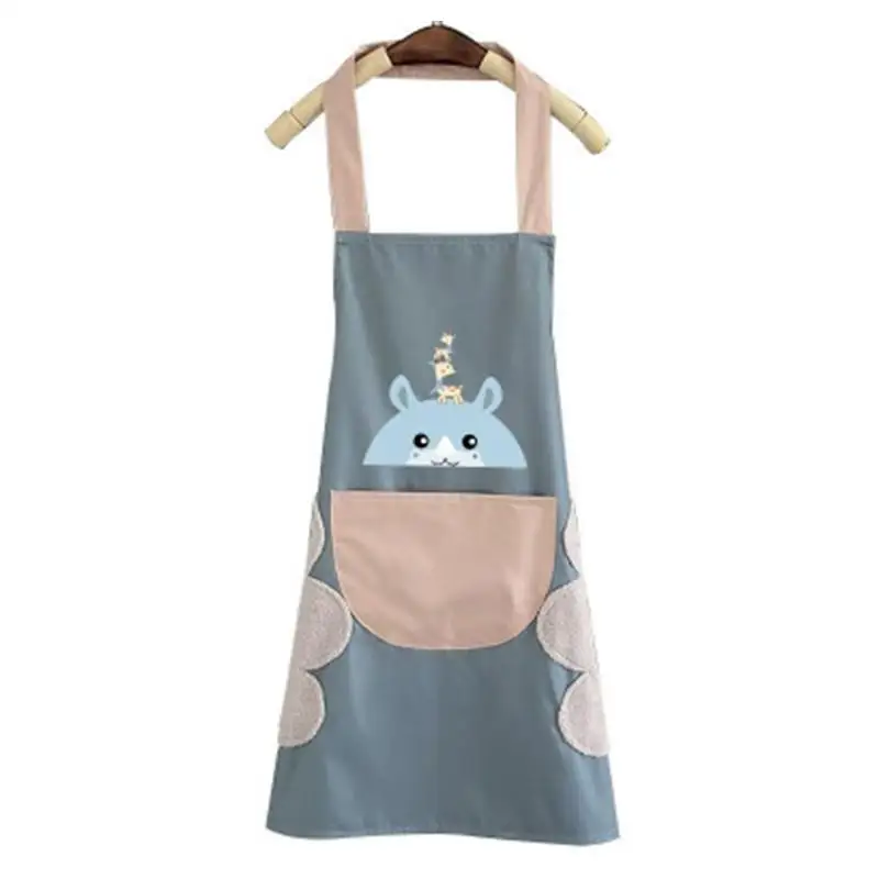1PC Oil Proof PVC Wipe Hand Apron Apron Overalls Apron Waterproof Household Unisex Cooking