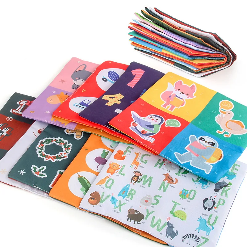 Magic Tissue Box Toy For Baby Soft Activity Toy Baby Sensory Educational Toy