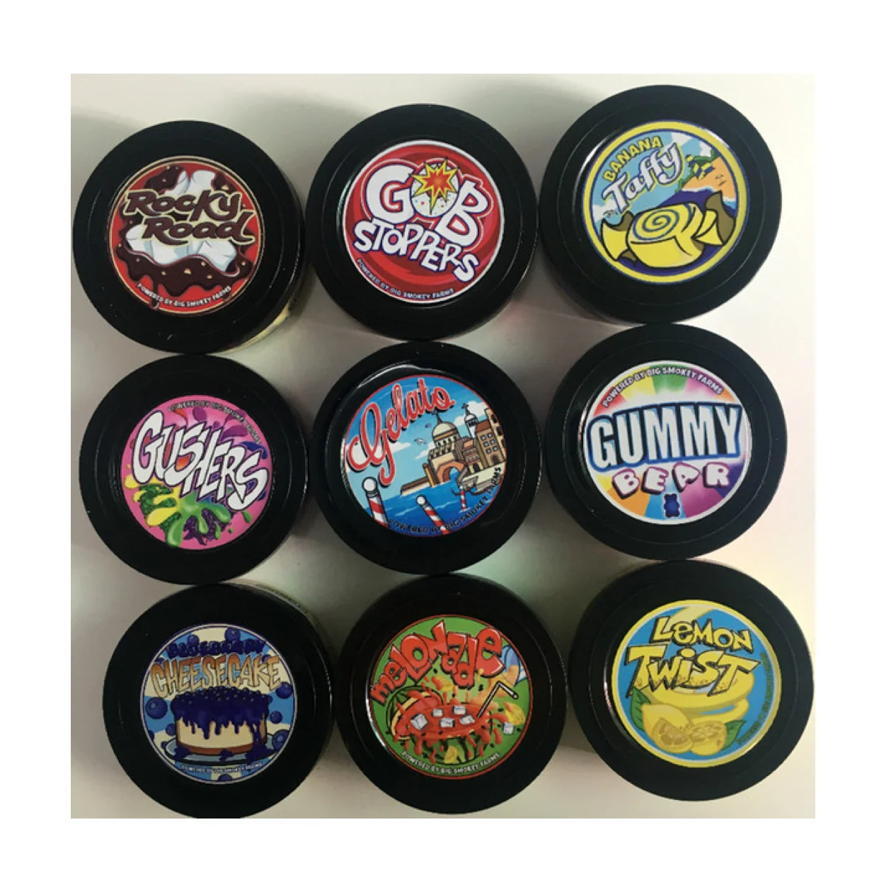 
Ready to Ship Self-Seal Cali Tin Can With Labels and Stickers 100ml/3.5g Tuna Pressitin Tin Can Zkittlez Edible Weed Tin Can 