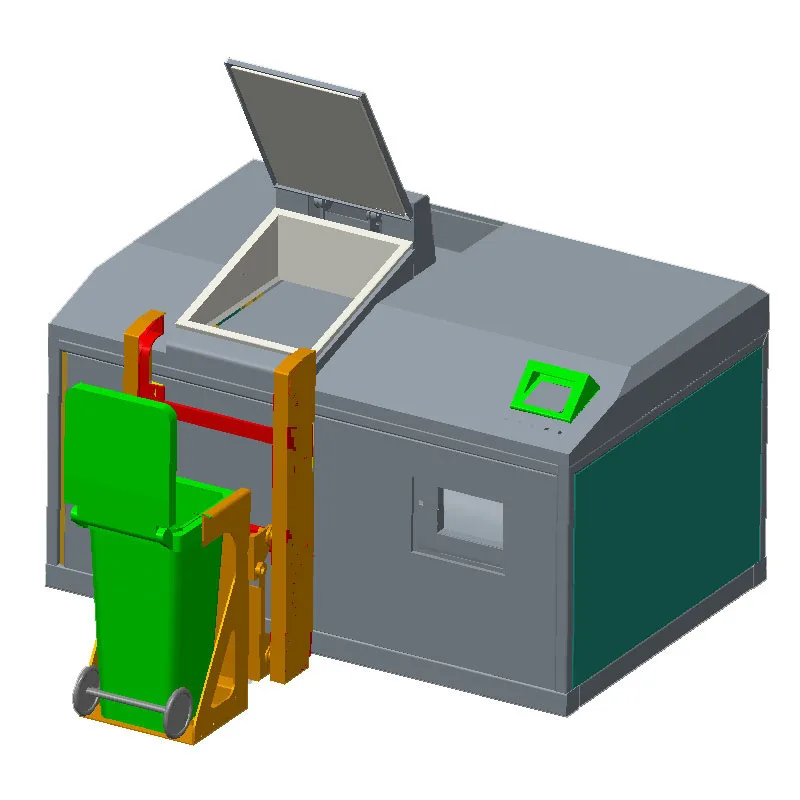 Most Popular Electric Kitchen Waste Composting Machine by Microorganism