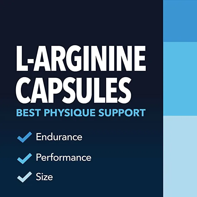 Private Label L-Arginine Fitness & Body Building Pills L-Arginine  Capsules Nutritional healthcare Supplements