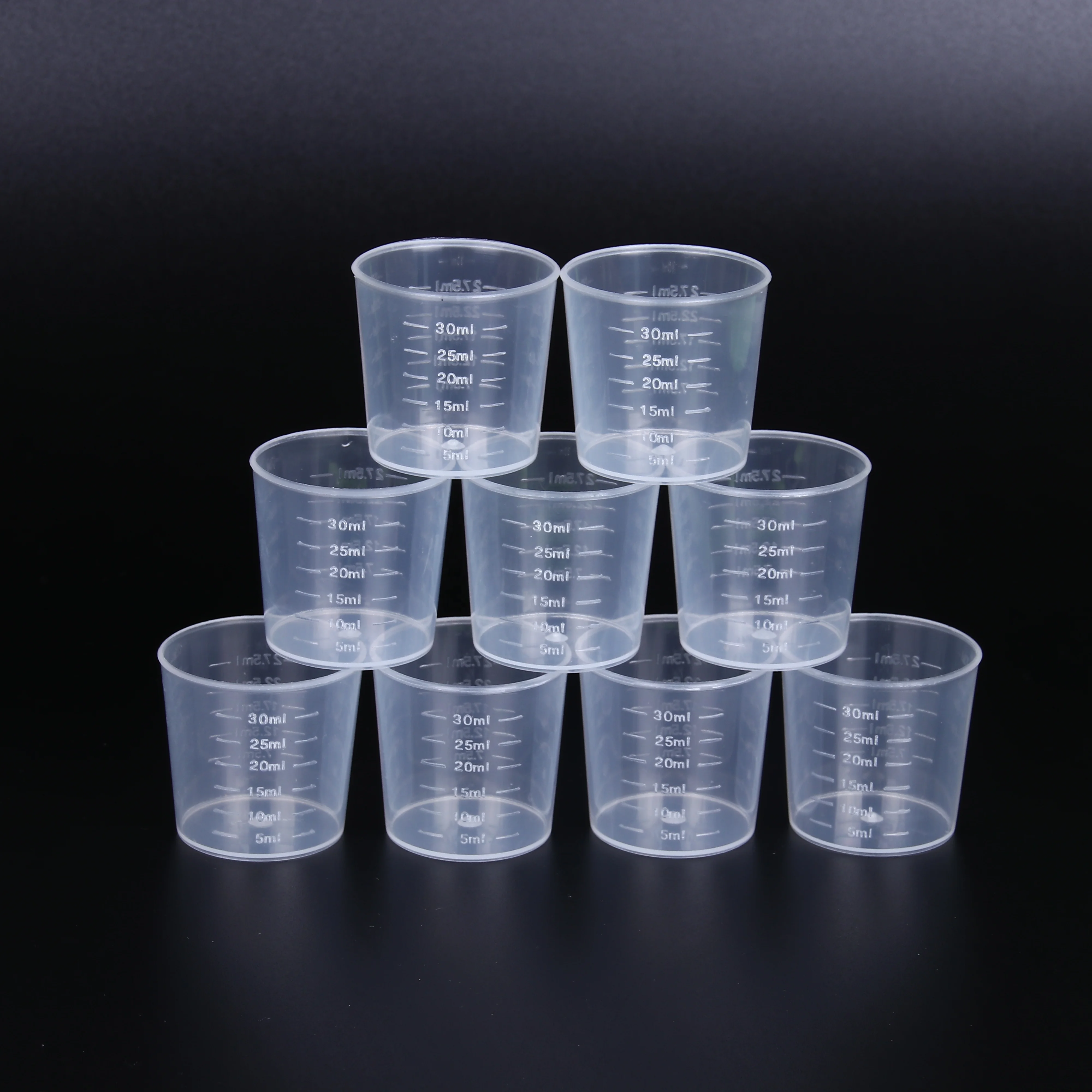 
10ml 20ml 30ml Measuring cup with scale for separate filling tools of makeup bottle 