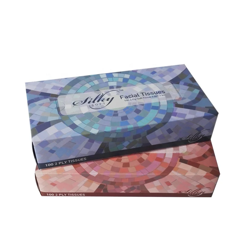 ULTRA SOFT LUXURIOUS WHITE FACIAL FAMILY TISSUES 100 FILL 2PLY TISSUE BOX