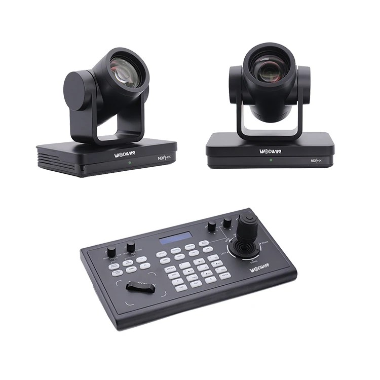 WODWIN High Quality 20X 30X Optical Zoom Lens Joystick Controller Live Streaming HD SDI PTZ Camera Video System Group