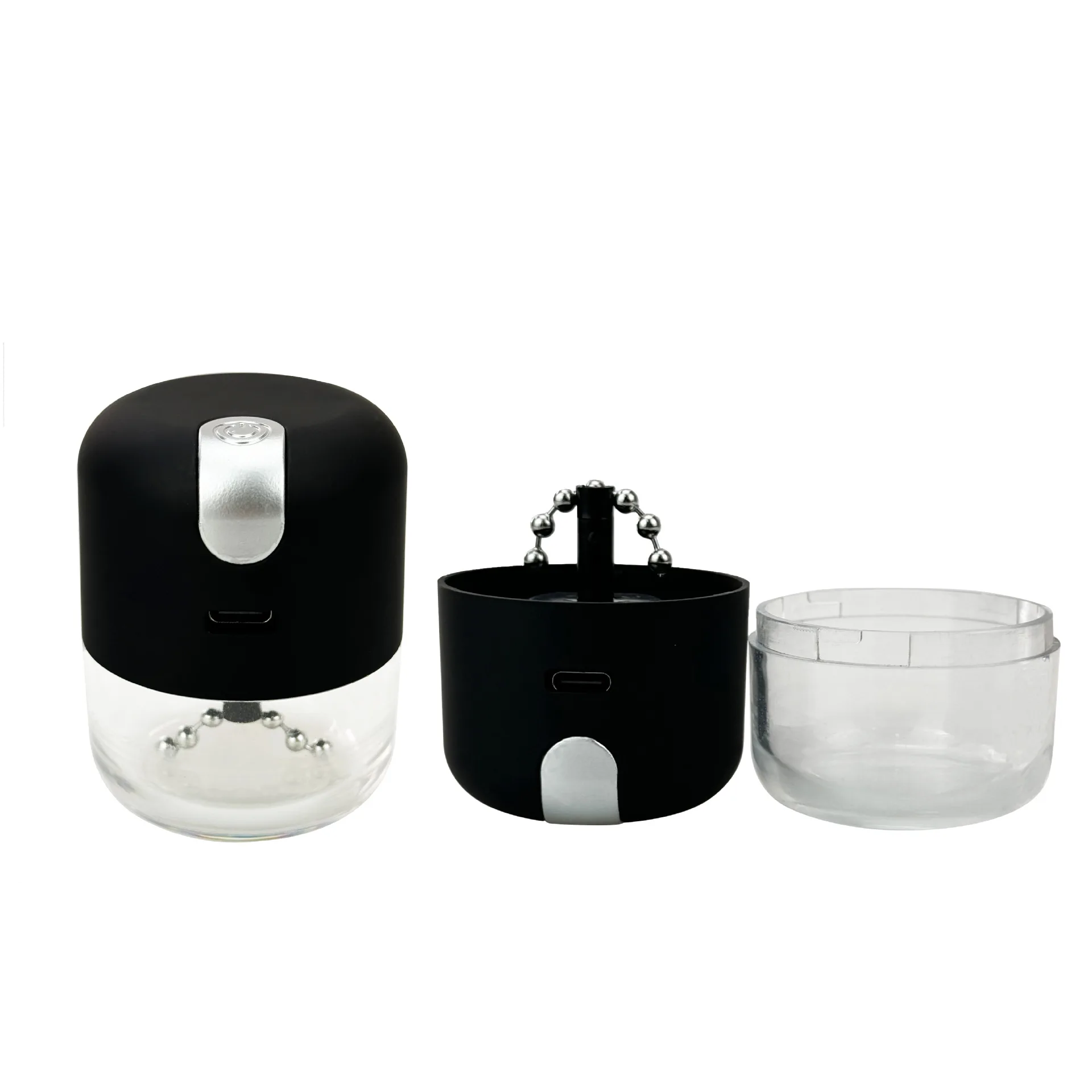 2024 New Arrival Mini USB Electric Chain Grinder  Hot Selling Rechargeable Herb Grinder