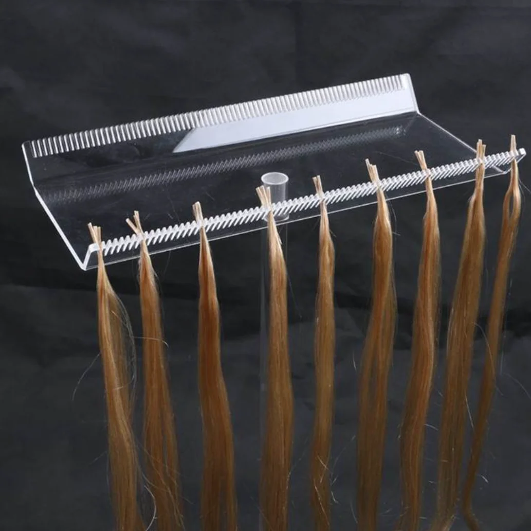 acrylic hair extension display/salon shelves hair salon display
