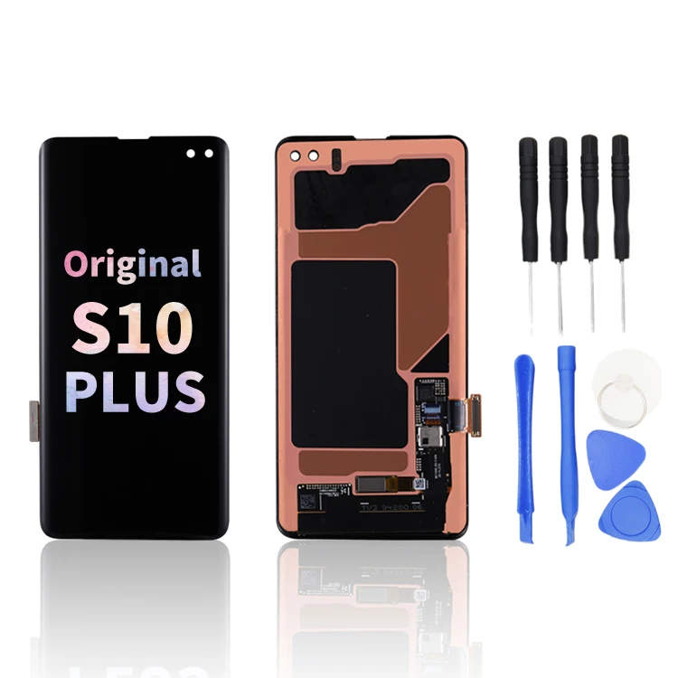 Manufacturer Lowest Factory Price Original Mobile Phone Screen Replacement For Samsung Galaxy S10 Plus Screen Lcd Display