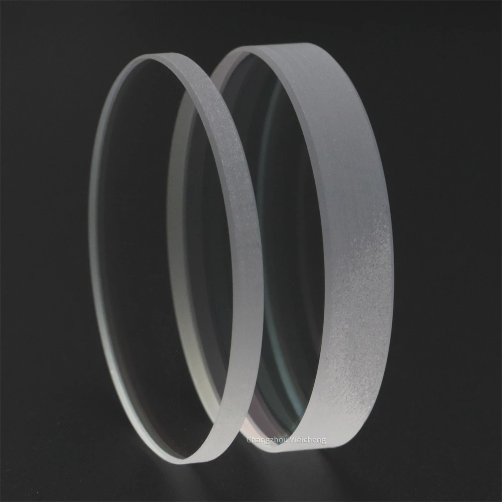 D40 Series 40*2 40*3 40*4 40*5 46*2 46*3 48*3 Laser Protective Windows Fused Silica Fiber Laser Protective Lens