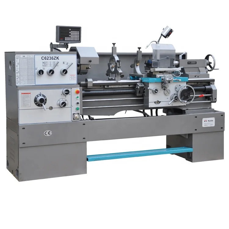 
KAIDA CE certification model C6146ZK CNC manual lathe with good quality 