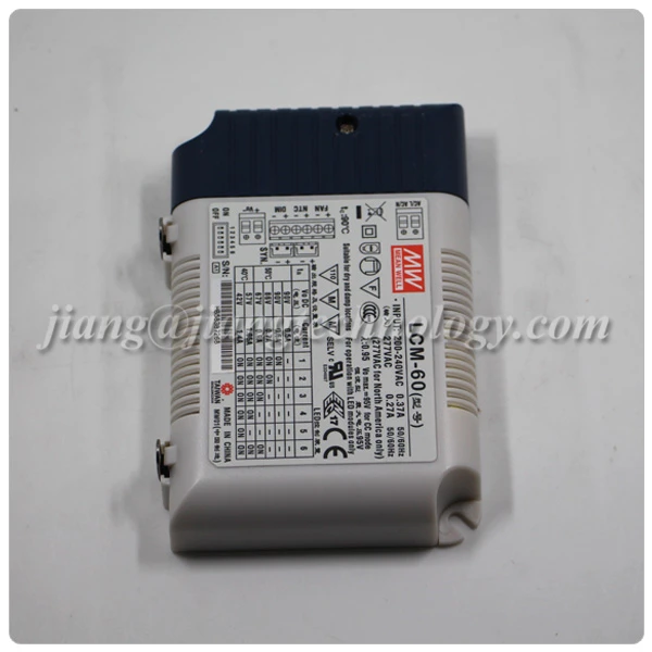 Оригинальный многоступенчатый постоянный ток casambi bluetooth функция LCM-60BLE Meanwell Светодиодный драйвер питания