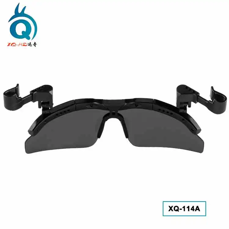 fashion custom sports driving shades cycling HD polarized  fishing cap clip on sunglasses golf glasses