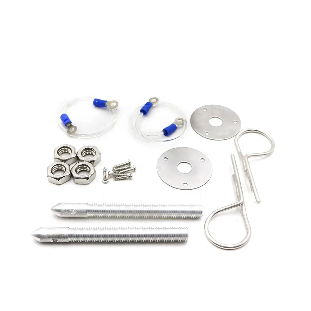 Четыре цвета сплав вниз замки капота шпильки капот Pin замки инструментов