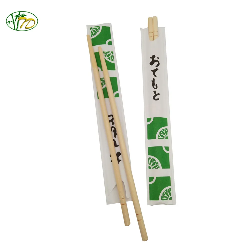 Китайские одноразовые бамбуковые палочки для еды с индивидуальным логотипом