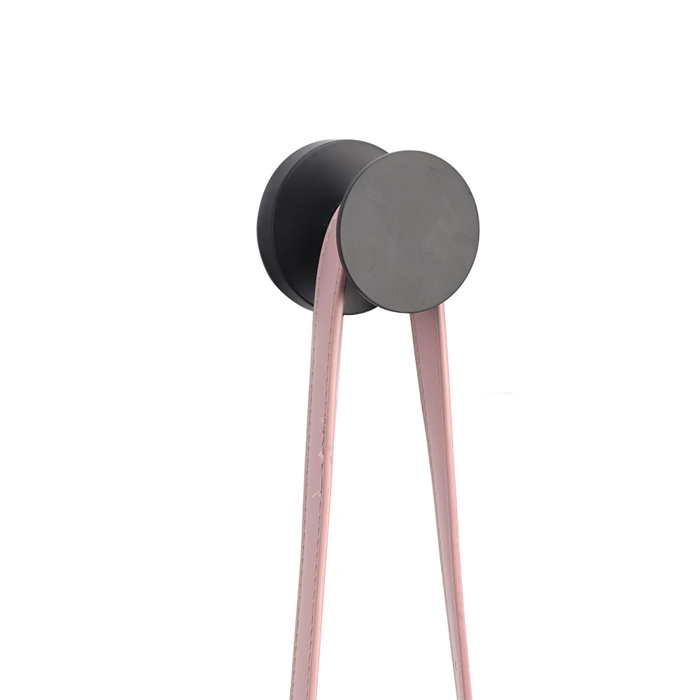 Modern Knob Home Hotel Restaurant Door Windows Pull Handle Decor Metal Black Color Round Simple Design Brass Furniture