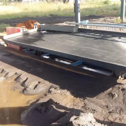 Placer gold ore gravity separator shaking table for gold ore washing