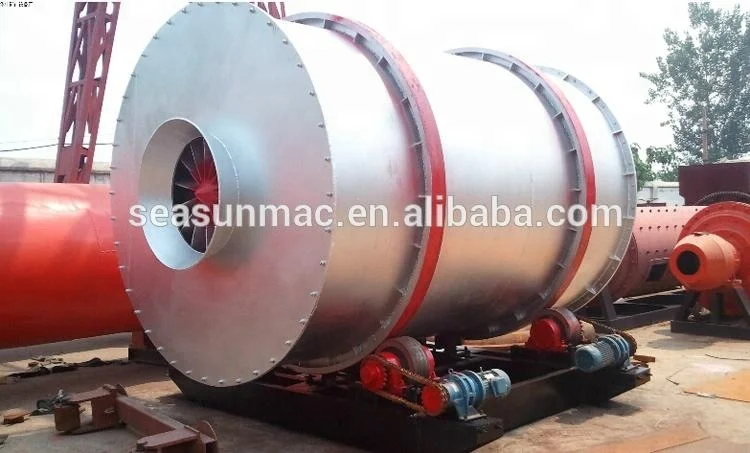Rotary 3 drum dryer professional manufacturer from Zhengzhou