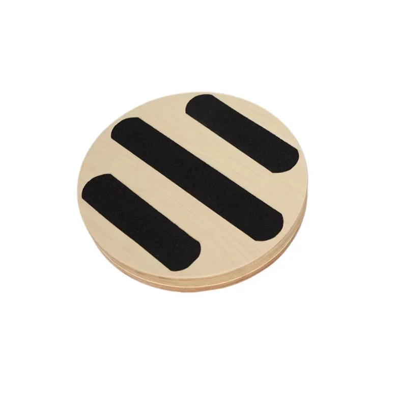 Fitness Equipment Exercise Durable Wooden Pilates Rotational  Disc