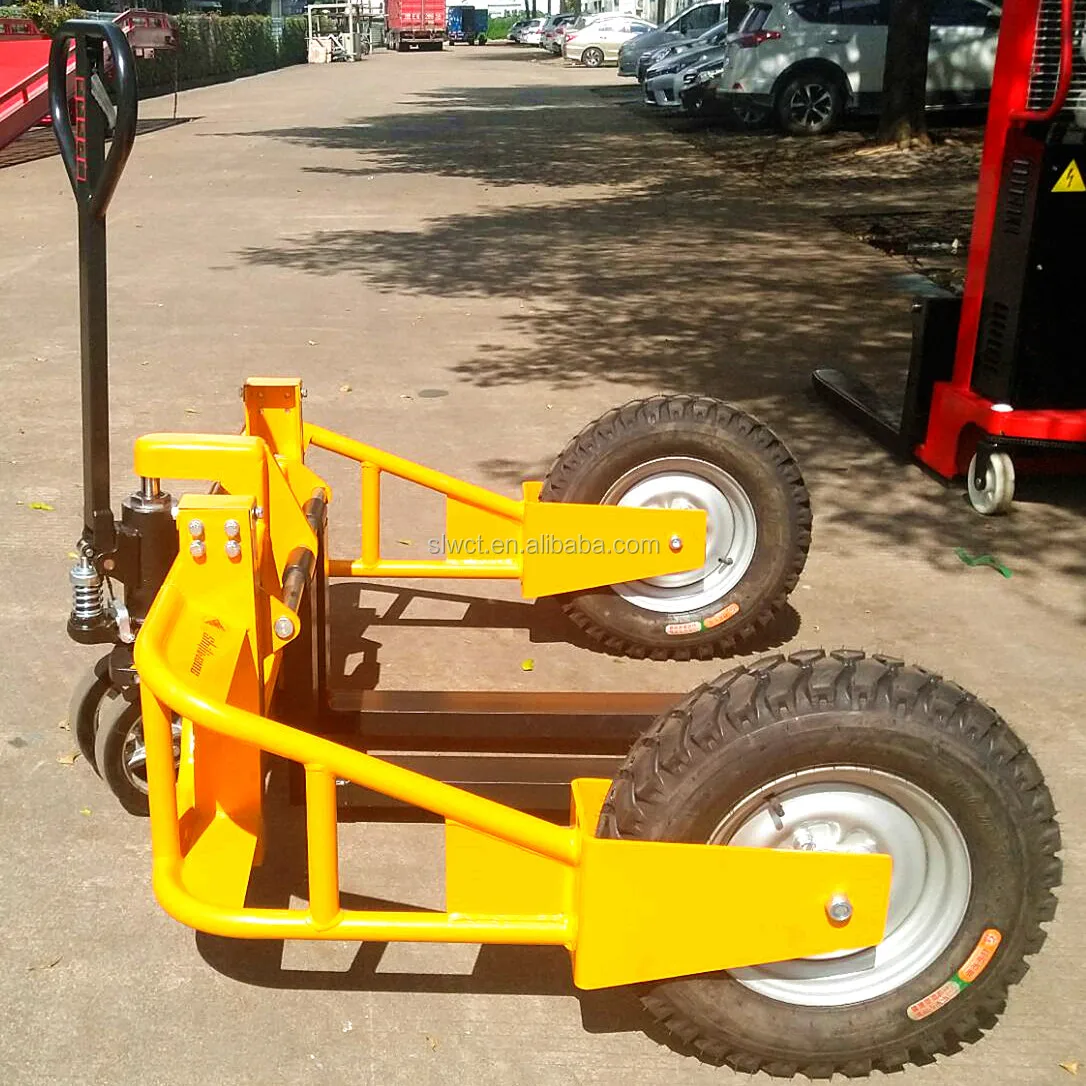 1000kg Manual Operated Hydraulic All Terrain Pallet Jack Hand Pallet Truck