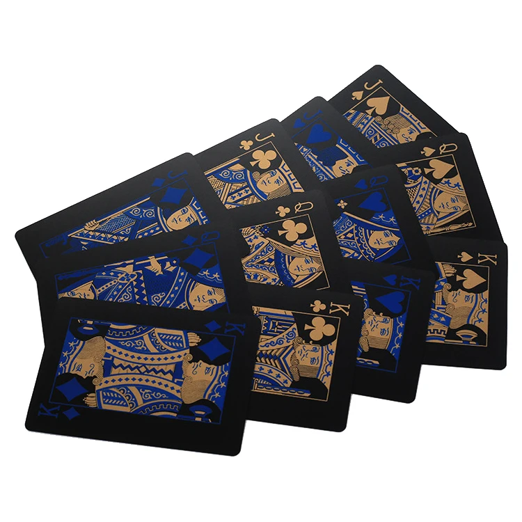 Customized Waterproof Plastic Playing Cards Magic Game Cards