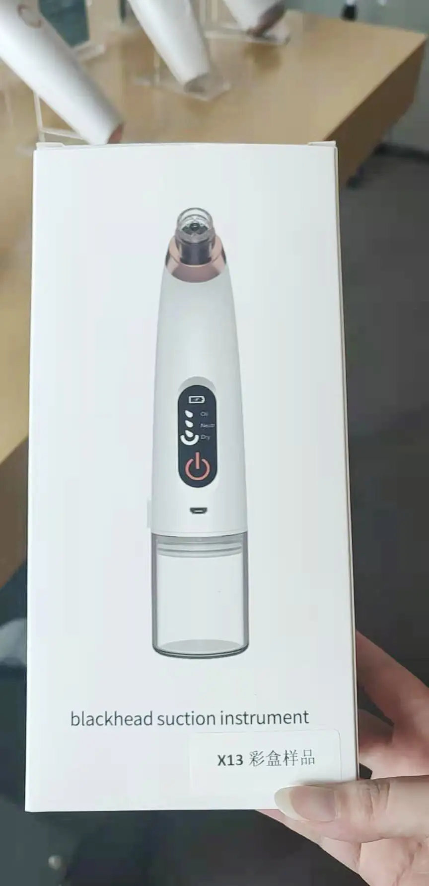 wholesale Facial Pore Cleaner Electric vacuum pimples acne remover kit pore cleansing facial blackhead removal machine