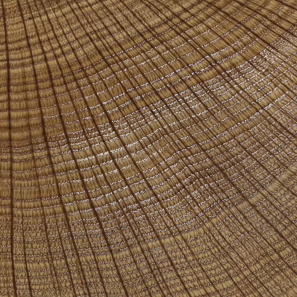 Natural Tree-ring bark wood veneer Handmade Hotel Furniture Decoration Veneers