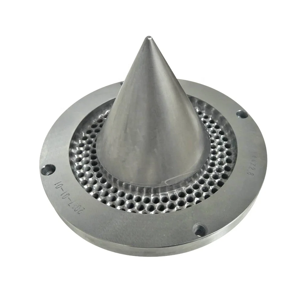 
Newly launched metallic color plastic underwater granulation template 