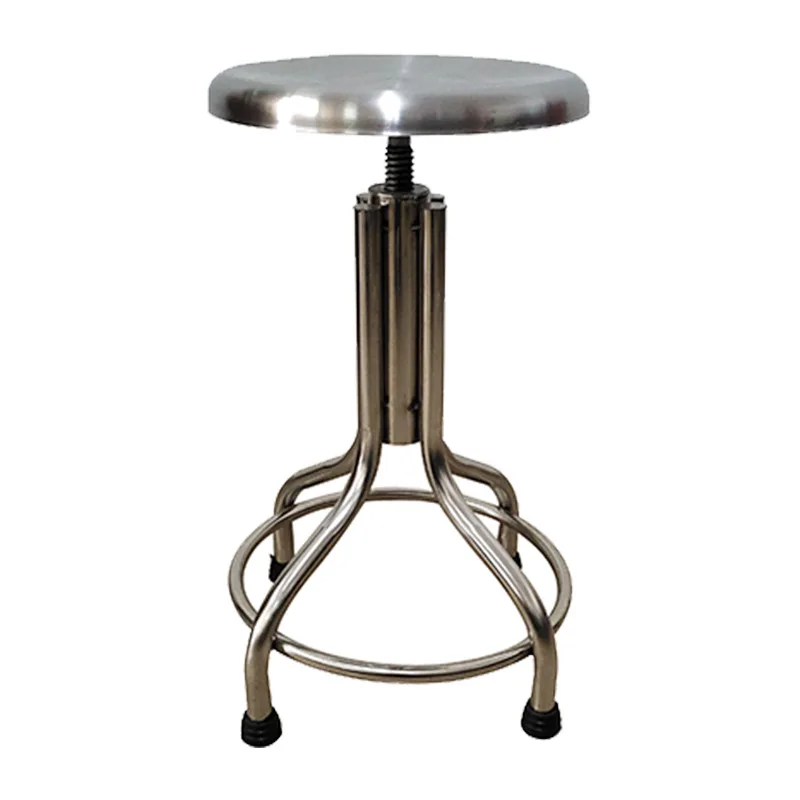 Последний день, специальное предложение, современная школа, больница, лаборатория, барная мебель, нержавеющая сталь, серебряный круглый стул медсестры, стул