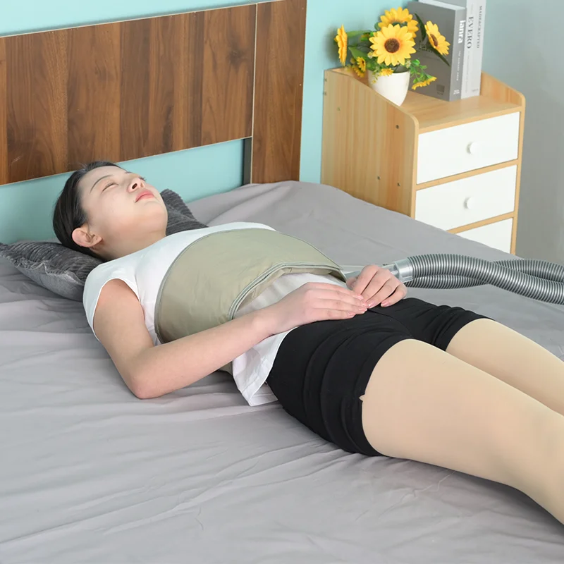 Vest style chest vibration therapy and airway clearance system removes sputum from deep lungs for all age groups