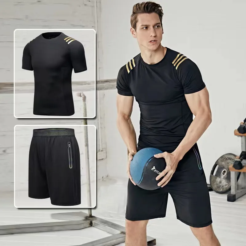 Мужская бесшовная футболка для