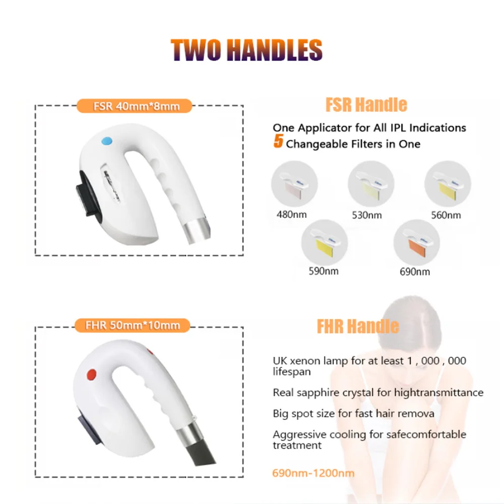 KLSI 2024 New Technology opt shr ipl hair removal machine