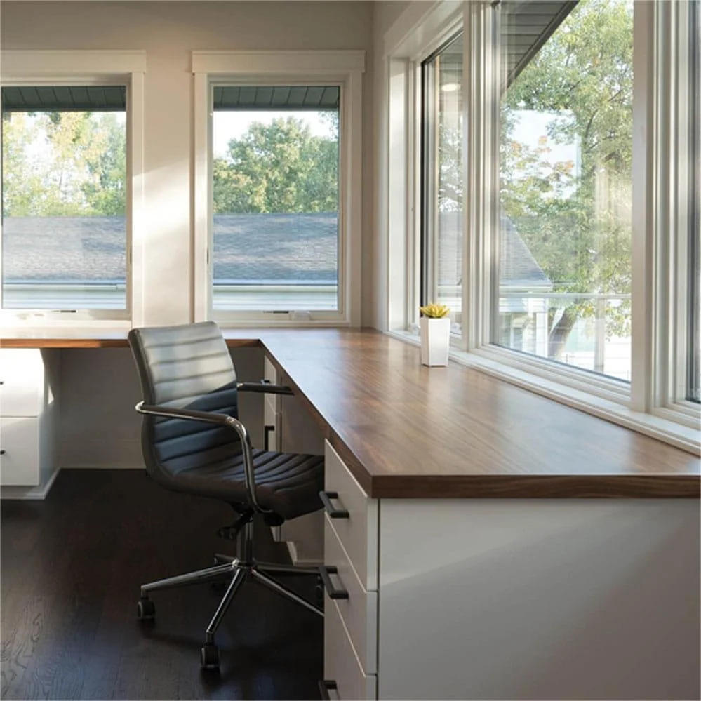 Bespoke vinyl sliding window double triple glazing anti-theft UPVC PVC casement glass windows design for house