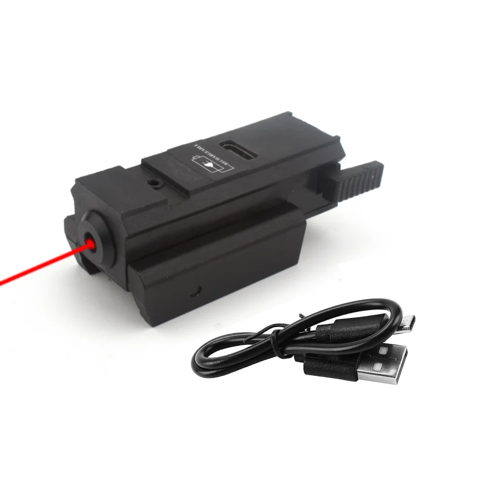 USB Red Laser Sight with Mount Hunting Sight