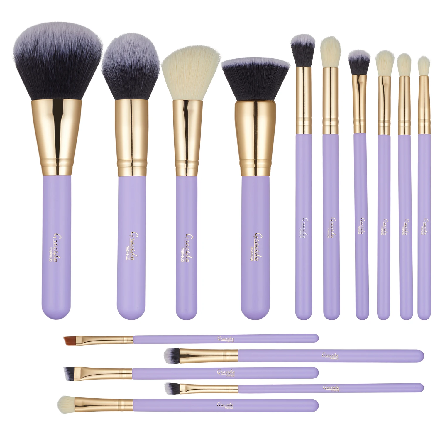GRACEDO 2023 Brush Make Set Up Luxury Makeup Brush Set Kit Wholesale Wood Handle Private Label Foundation Cosmetic Makeup Brush
