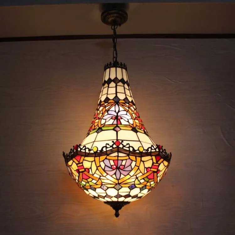 Ретро креативные лампы для ресторана «Сын мать» кофейный бар индивидуальное проектирование подвесное освещение люстра Тиффани