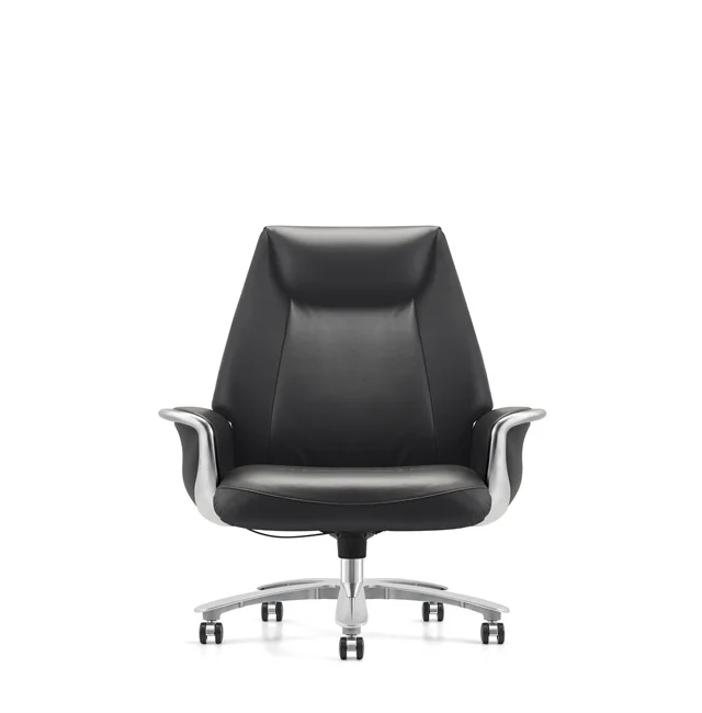 Сверхширокое сиденье коричневое кожаное кресло-Босс офисное кресло с проводным управлением для тяжелых условий работы