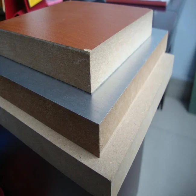 Hot sell Melamine faced MDF board for flooring wall panel