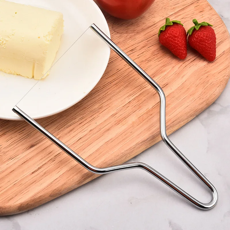 Stainless Steel Wire Cheese Slicer Foie Gras Cheese Ham Cheese Butter Slicer