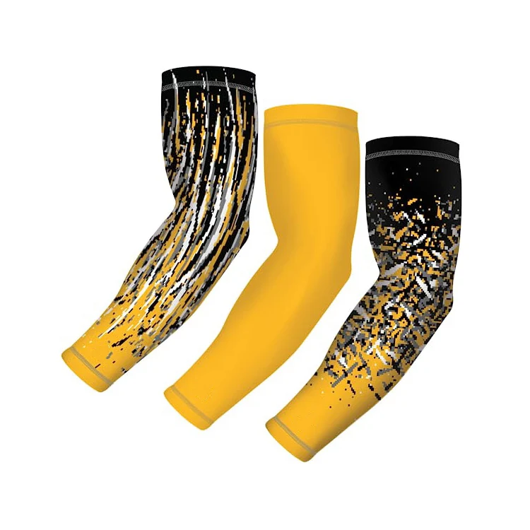 Cycling Sports Sublimated Custom Arm Sleeves Running compression sleeves arms cycling arm sleeves