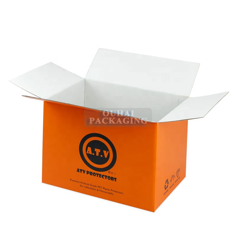 Recyclable Strong Cardboard Moving Boxes Wholesale Customized Corrugated Paper Box Mailer Shipping Boxes for Small Business Pack