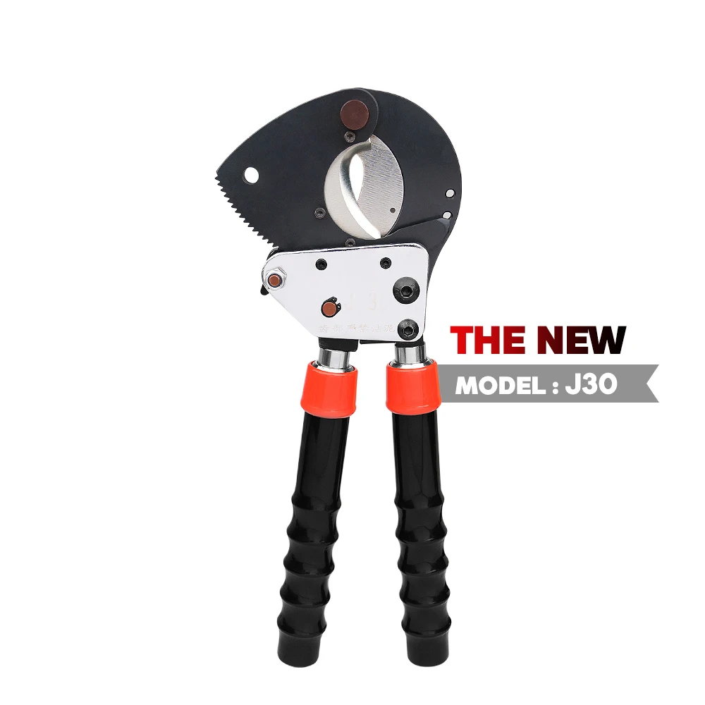 J30 Easy Operation Steel Manual Ratchet Cable Cutter Wire