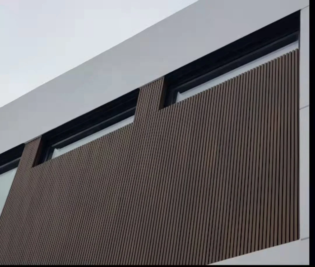 wpc wall panel outdoor/composite cladding