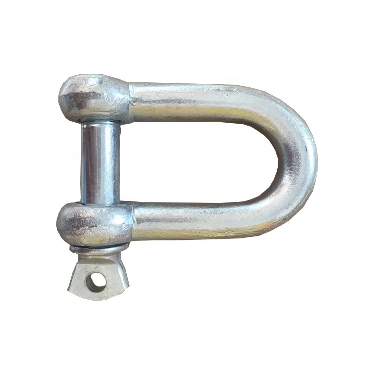 High Quality Rigging Hardware Steel European Style Bow Shackle