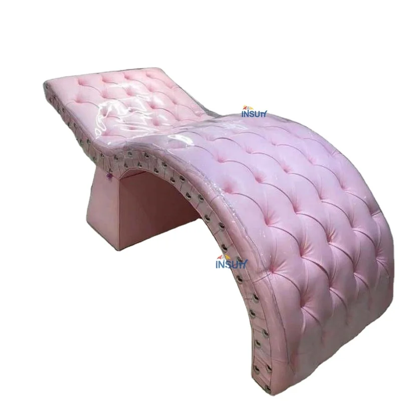 Simple and comfortable beauty salon dedicated skin management massage curve bed lash bed for sale
