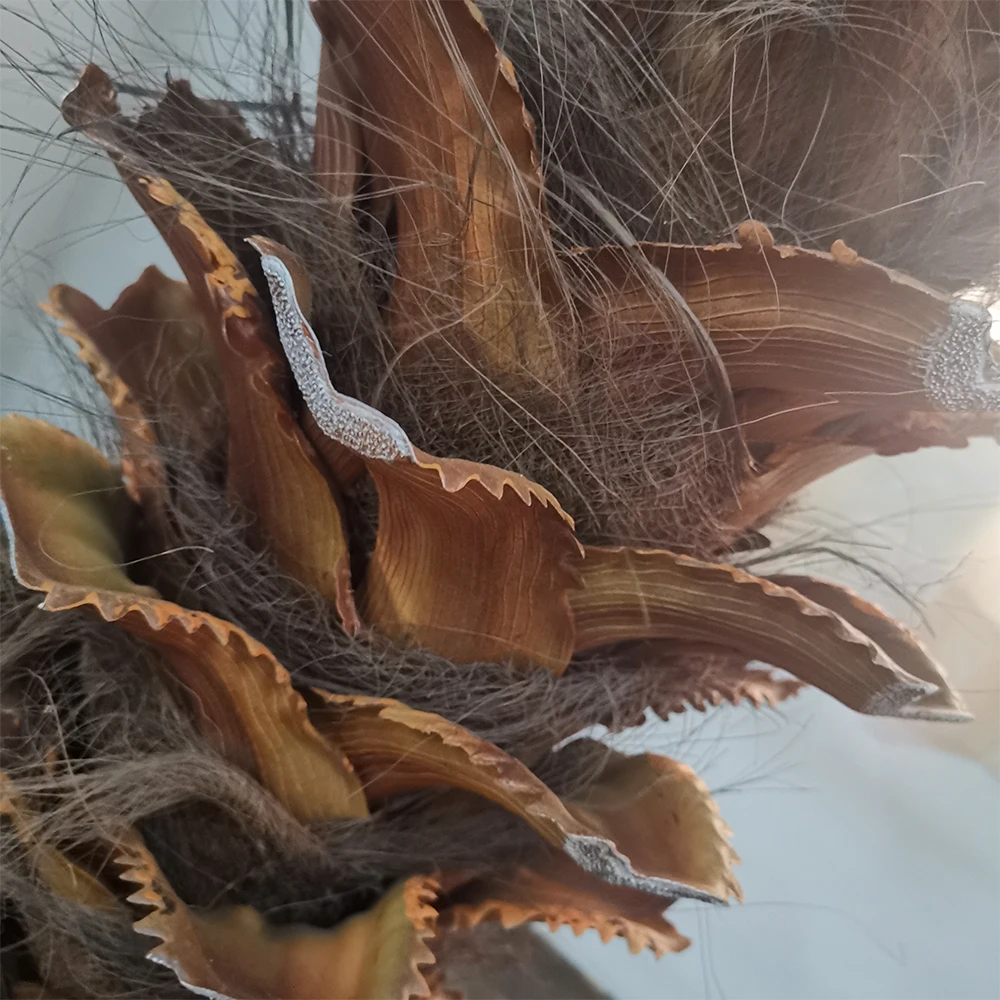 2-9m High Simulation Big Fake Leaves Decorative Plants Outdoor Artificial Palm Tree Garden Decoration