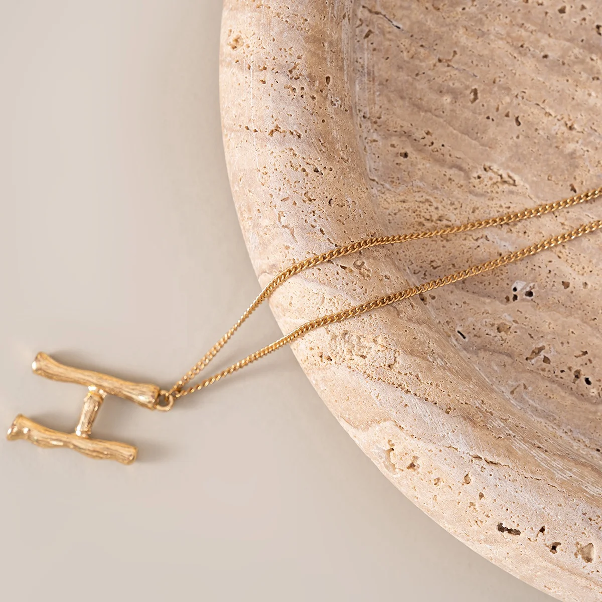 Trending Beige Travertin Serving tray bathroom home decor vanity tray decorative Amenities Plate Jewelry Round Accessories tray