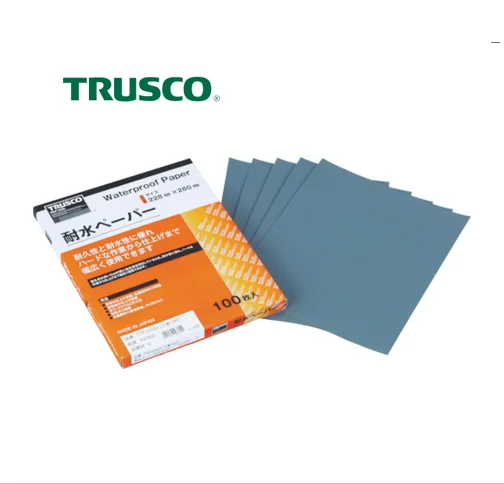 Высококачественная и экономичная наждачная бумага водонепроницаемая TRUSCO из карбида кремния также доступны другие бренды