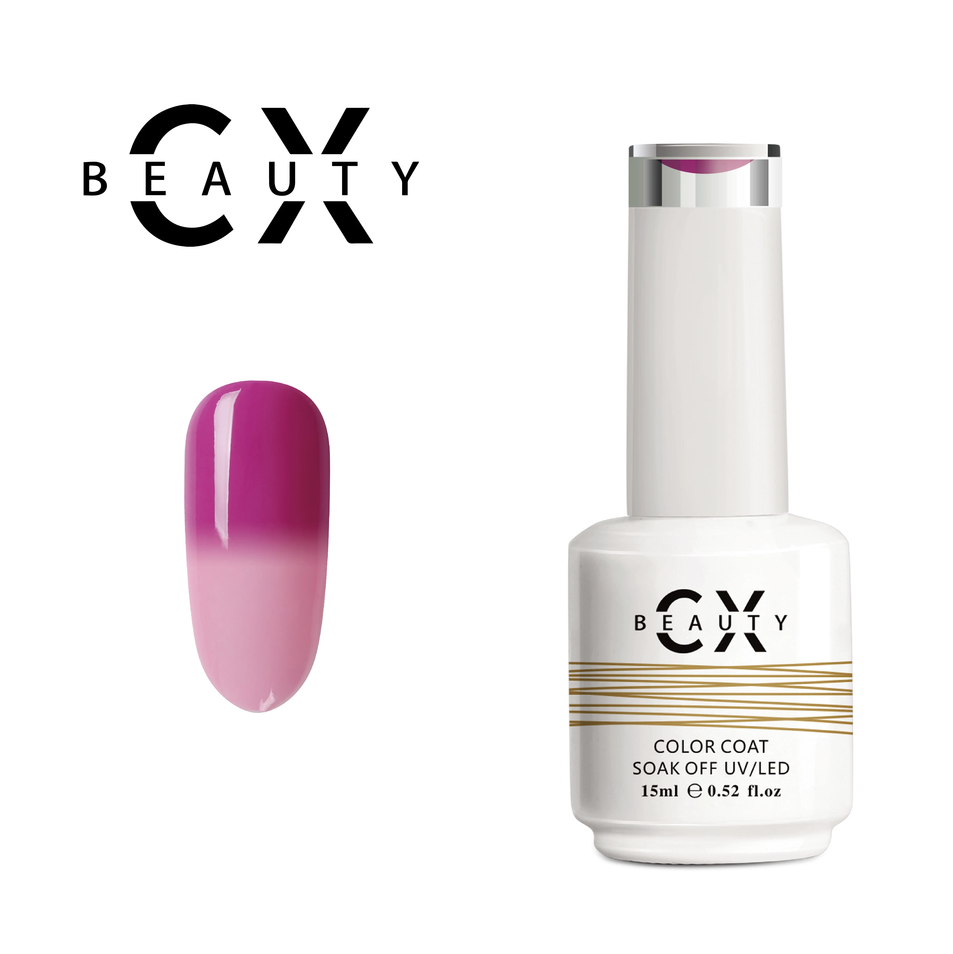 Caixuan Wholesale temperature change color gel mood change color gel polish, color change nail gel polish