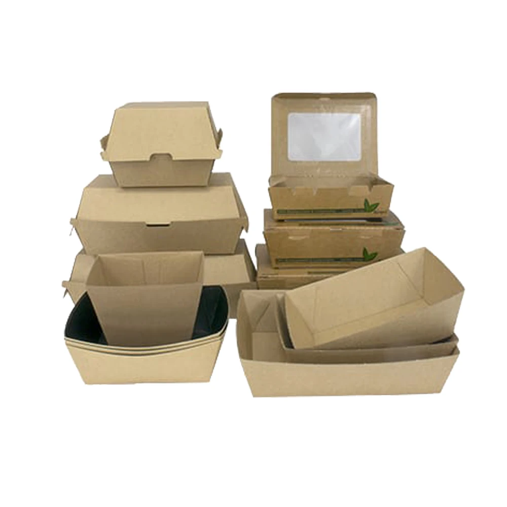 Automatic Carton Box Erecting Machine Hamburger Box Making Machine Take Away Food Box Making Machine