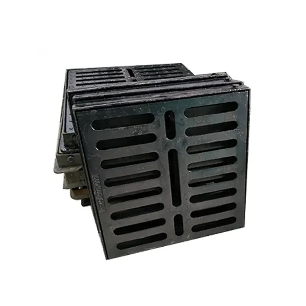 Cast iron drain grilles and frames suitable for sewers Farm and terrace ductile iron manhole cover