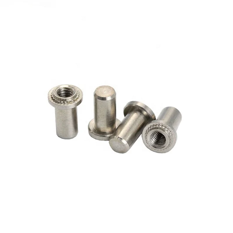 Factory supply Self Clinch Blind Nut Stainless Steel M3 M6 M8 sealed-thread press nuts fasteners for thin sheet metal